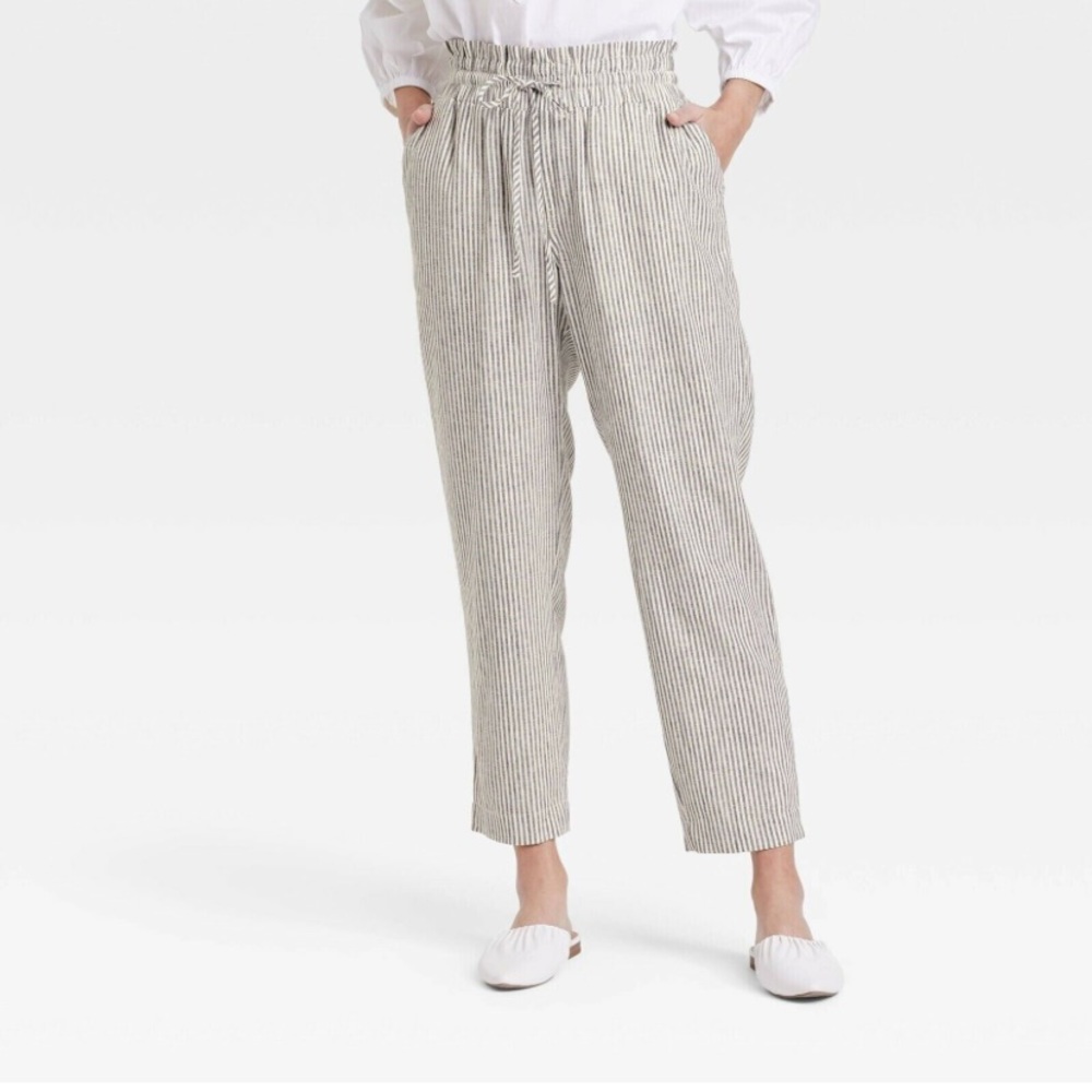 A new day - pinstripe pants